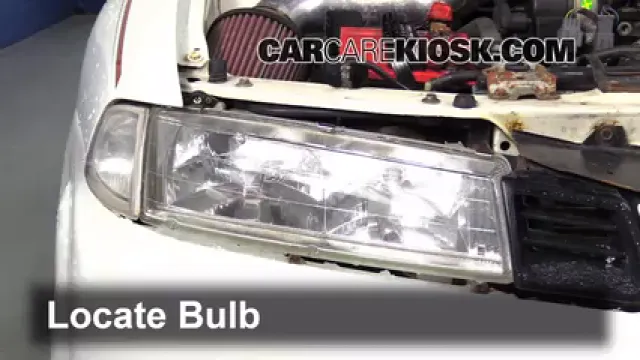 1995 Honda Prelude Si 2.3L 4 Cyl. Éclairage Feux de route (remplacer l'ampoule)